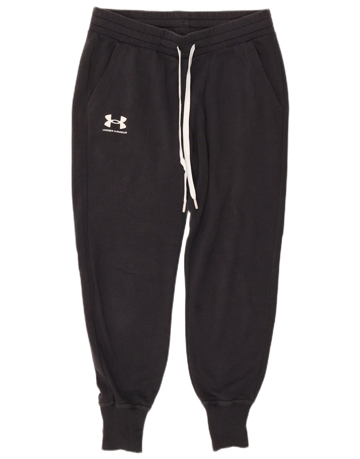 UNDER ARMOUR Pantalones de chándal para mujer Joggers Medium Azul marino Algodón