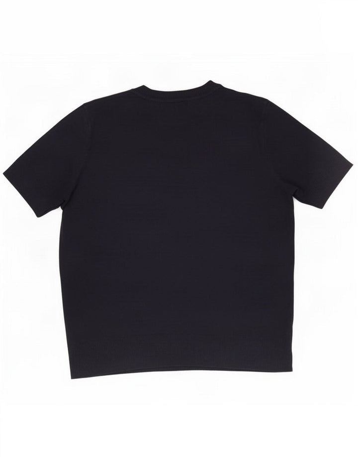 Marks & Spencer Blusa de manga corta para mujer UK 42 Medium Azul marino