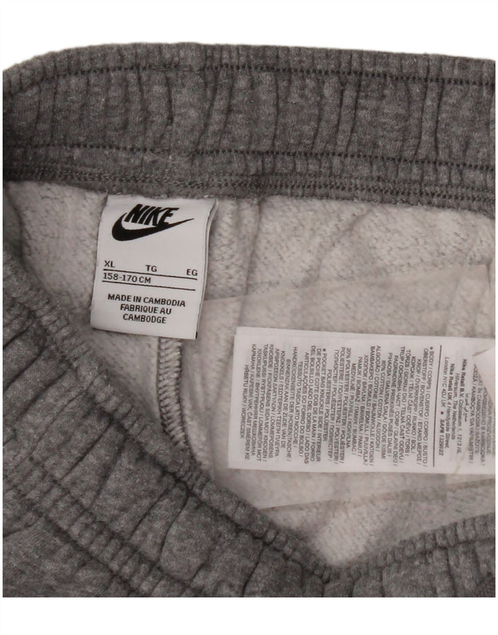 NIKE Pantalones de chándal Cargo para niños 13-14 años XL Gris Moteado
