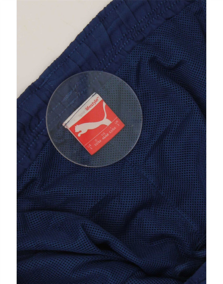 Puma Pantalones De Chándal Para Hombre Joggers Large Azul