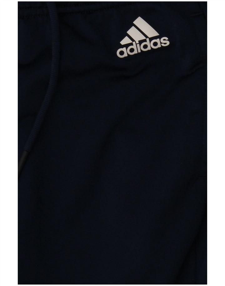 ADIDAS Pantalones de chándal para mujer Reino Unido 44 Grande Azul marino