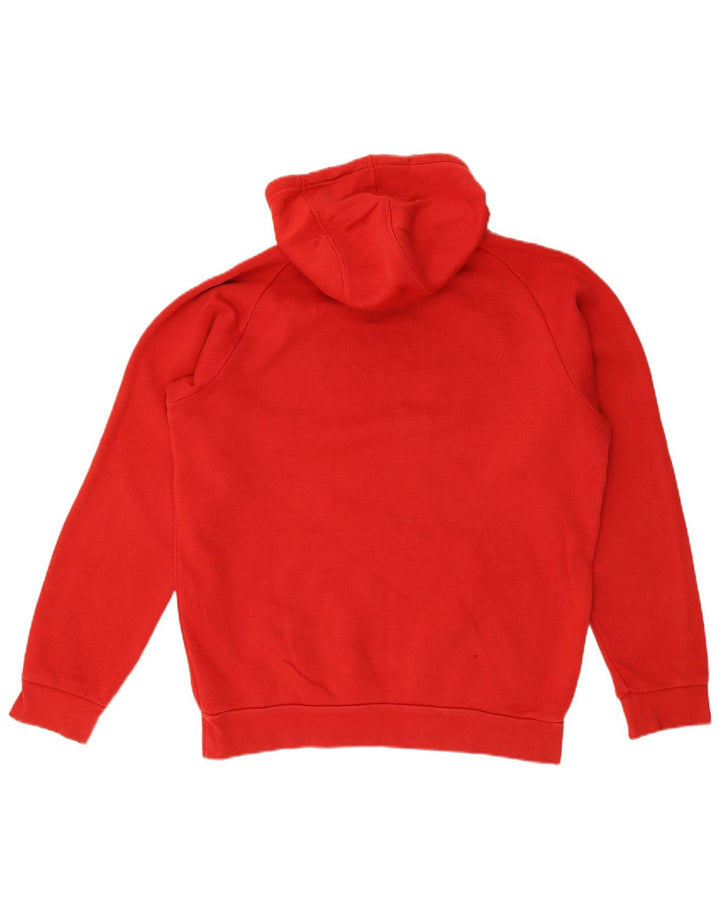ADIDAS Hombre Sudadera con capucha Jumper Medium Rojo Algodón