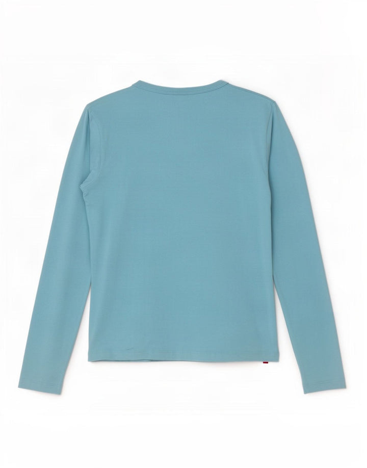 Levi's Camiseta Niño Manga Larga 10-11 Años Azul Medio