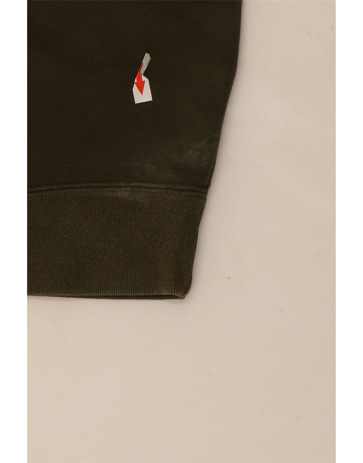 Adidas Hombre Sudadera Jumper Small Caqui Algodón