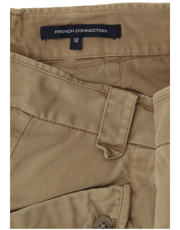 French Connection Minifalda para mujer Reino Unido 42 Mediano W30 Caqui
