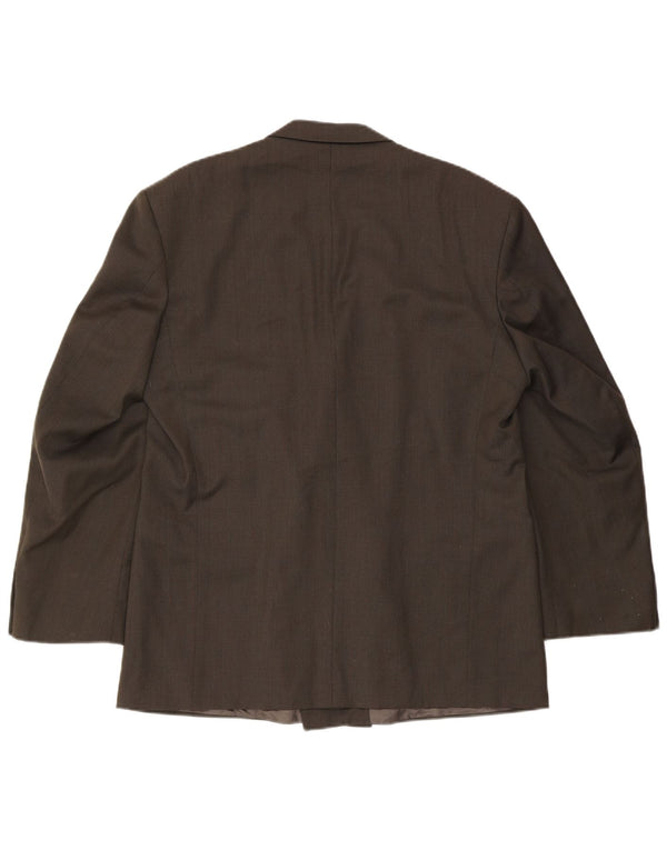 Marks & Spencer Chaqueta tipo blazer con doble botonadura para hombre UK 44 XL Cuadros verdes