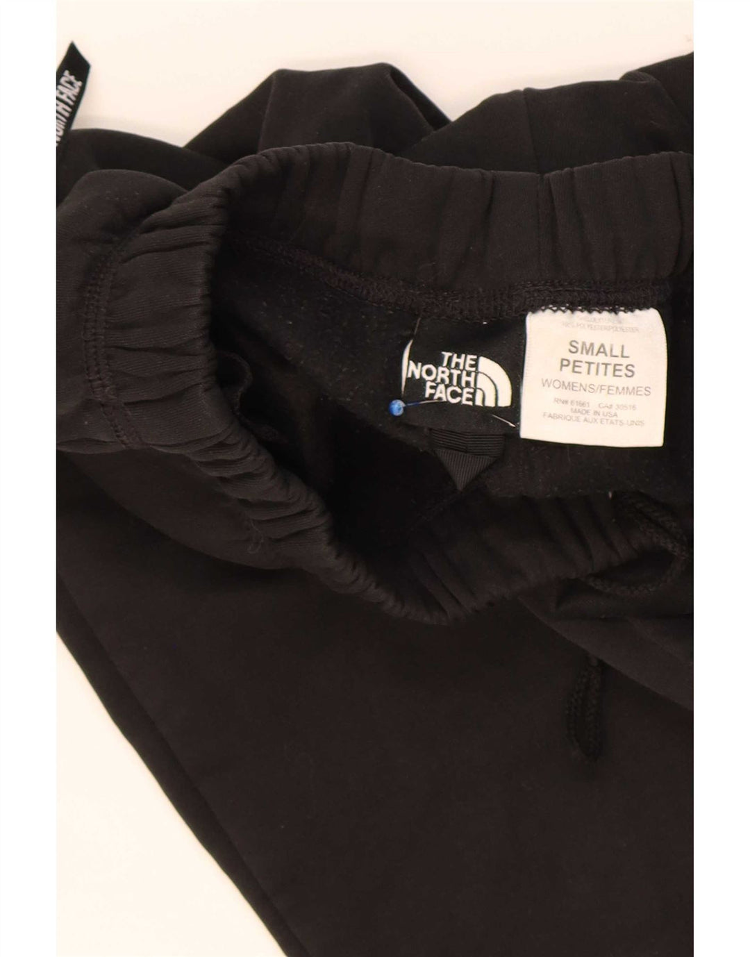 Pantalones de chándal para mujer The North Face UK 8 Small Poliéster negro