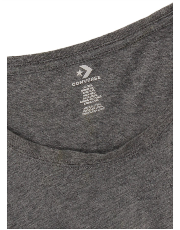 Camiseta Converse Hombre Top 2XL Gris