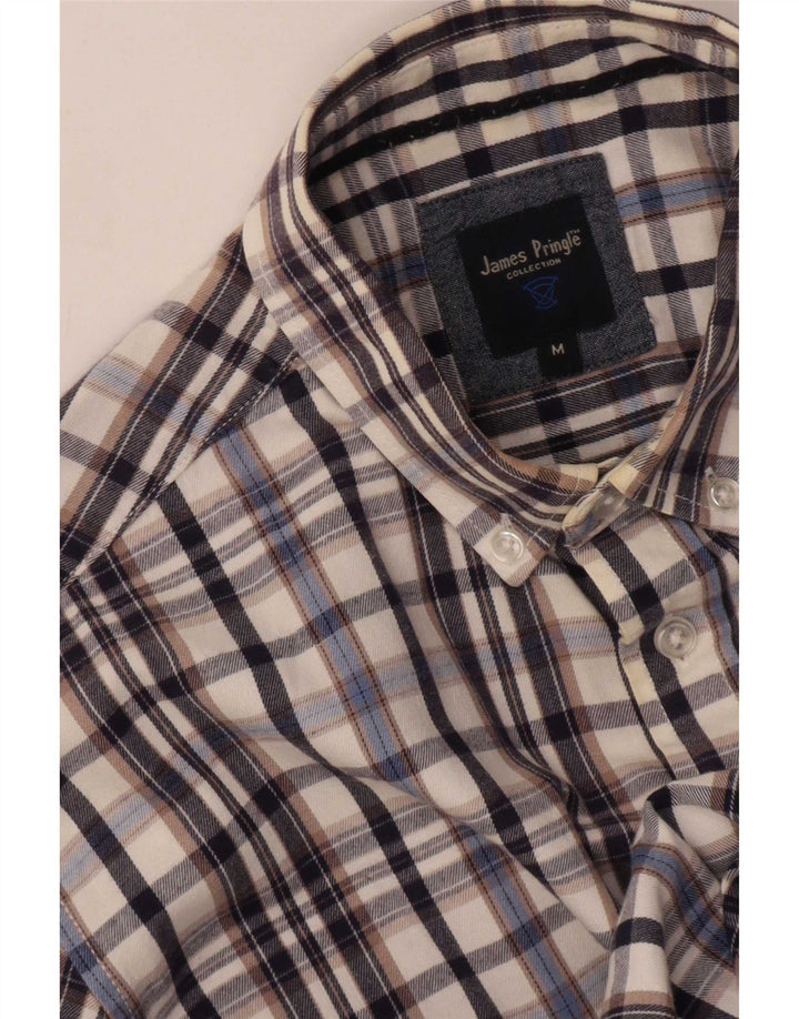 Camisa James Pringle Hombre Mediana Cuadros Multicolores