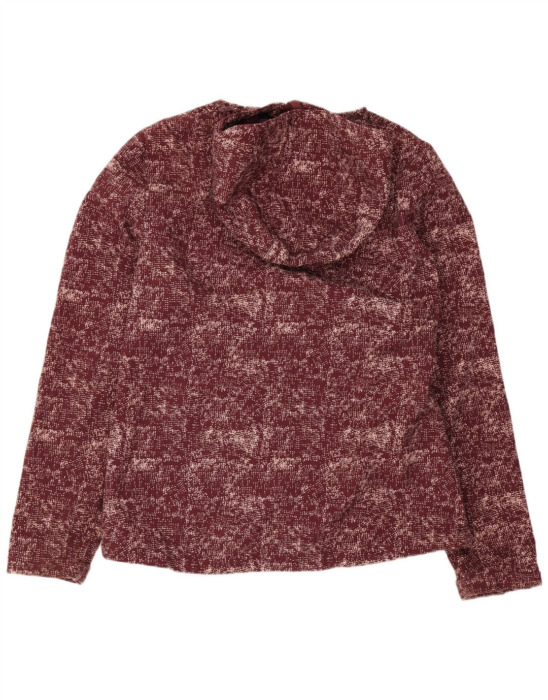 Chaqueta cortavientos para mujer Mountain Warehouse UK 42 Mediana Borgoña moteada