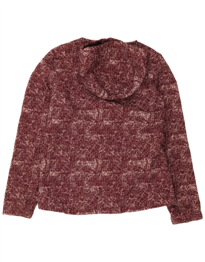 Chaqueta cortavientos para mujer Mountain Warehouse UK 42 Mediana Borgoña moteada