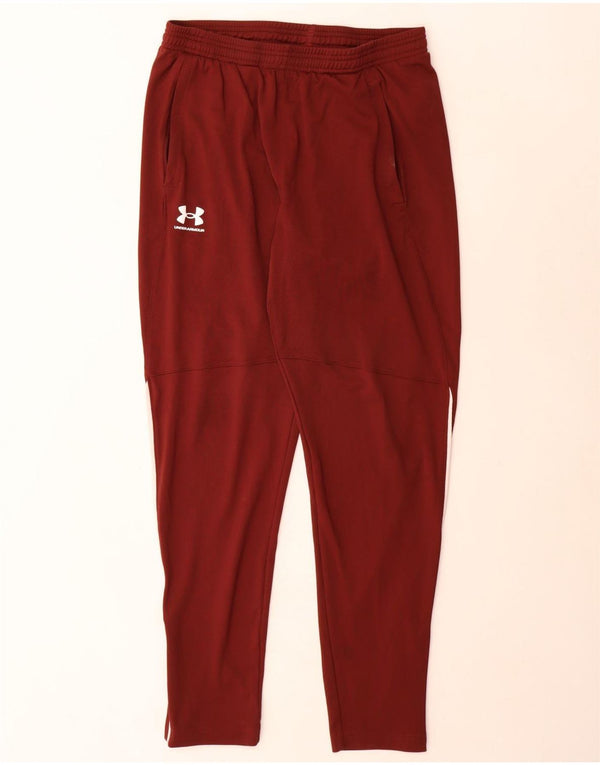 Pantalón de Chándal Under Armour Hombre XL Poliéster Burdeos