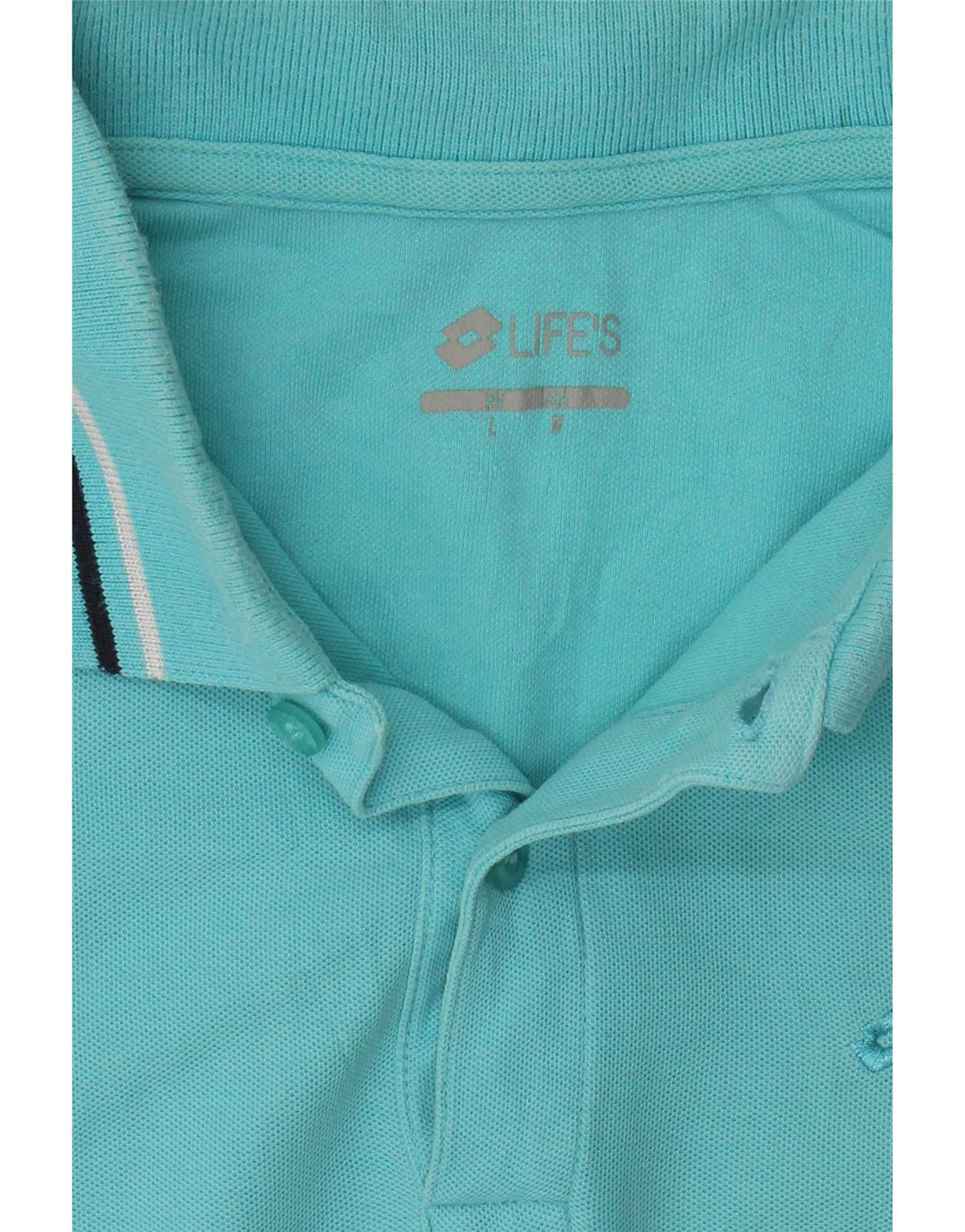Polo Lotto Hombre Azul Medio