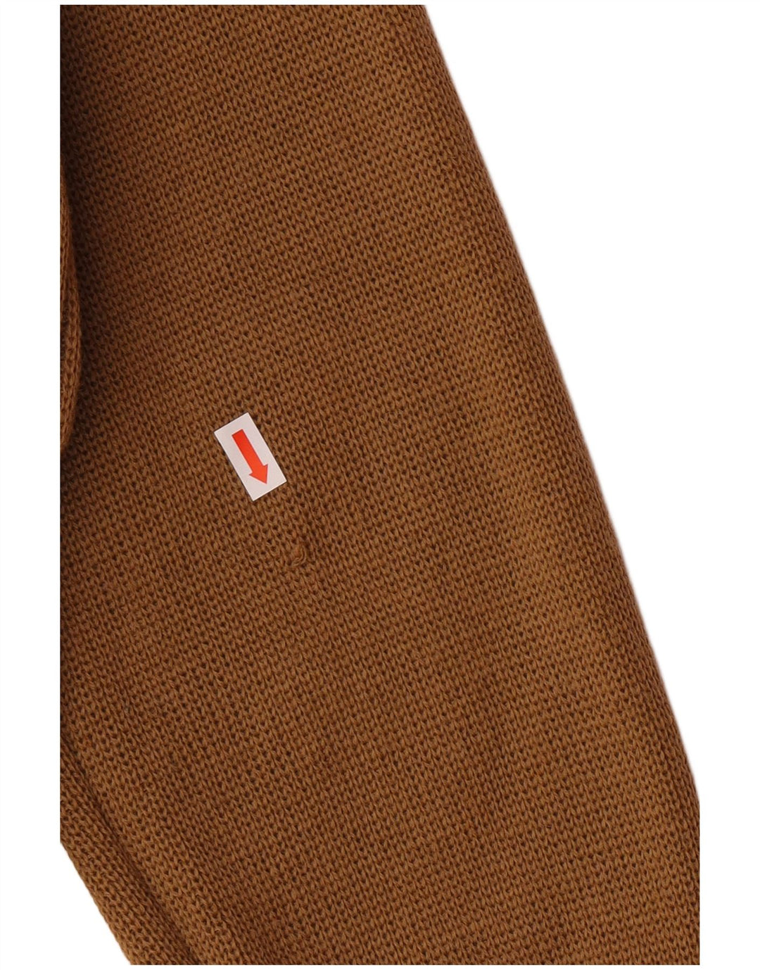 VINTAGE Suéter cárdigan para hombre IT 54 XL Lana marrón