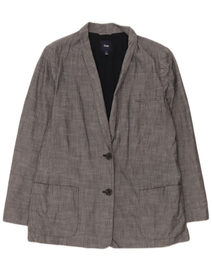 Gap Chaqueta Blazer de 2 Botones para Mujer UK 18 XL Algodón Azul