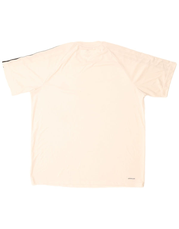 Adidas Hombre Aeroready Camiseta Top XL Blanco