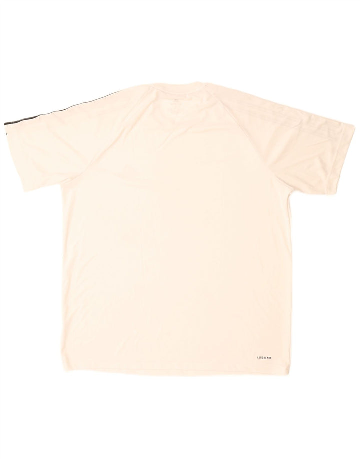 Adidas Hombre Aeroready Camiseta Top XL Blanco