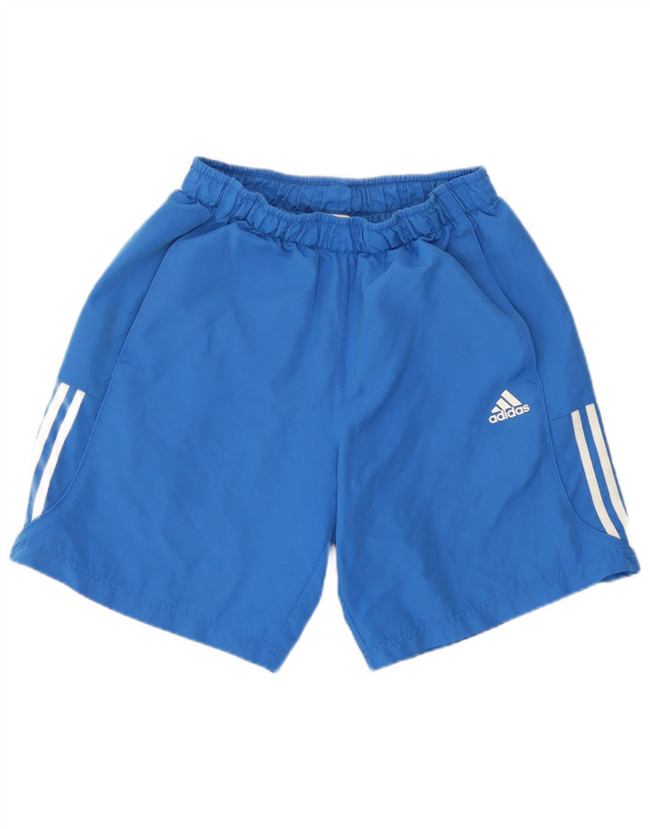 Pantalón Corto Deportivo Adidas Hombre Azul Medio Poliéster