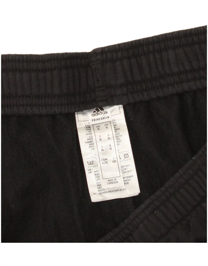 ADIDAS Womens Tracksuit Trousers XL  Black Cotton