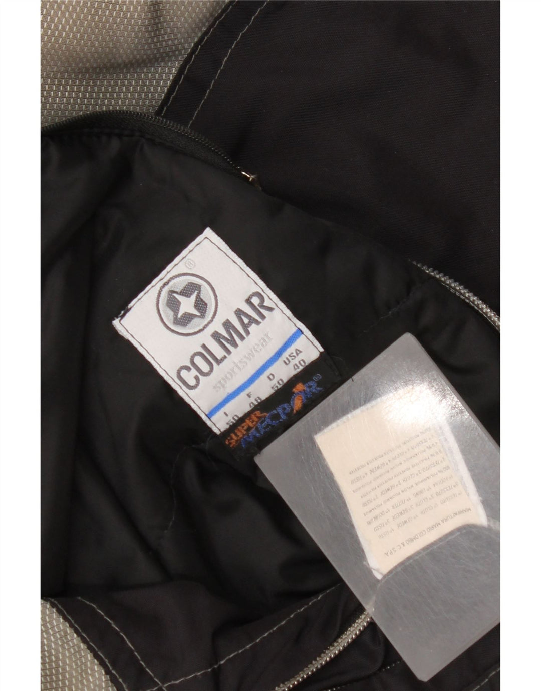 Colmar Chaqueta De Esquí Con Capucha IT 50 Medium Black Colourblock Hombre