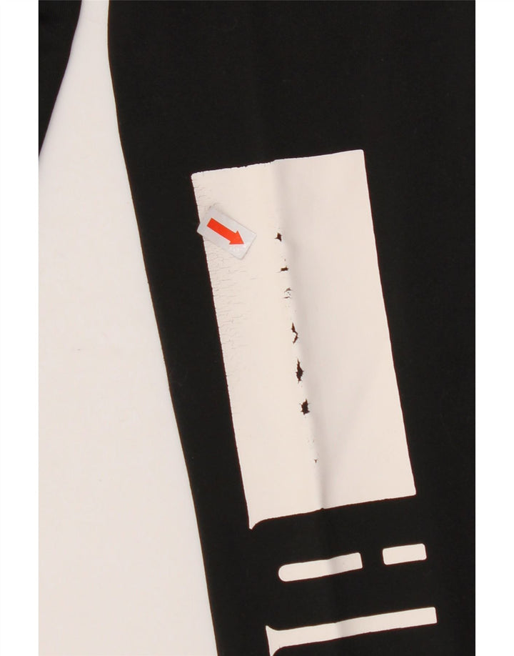 PUMA Leggings gráficos para mujer UK 8 Small Black Colorblock