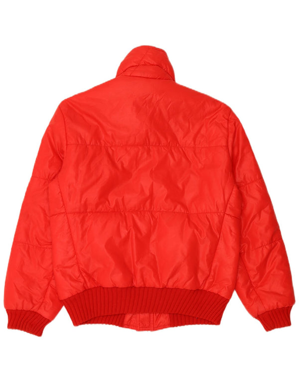 RADICI Chaqueta acolchada con capucha para hombre IT 48 Medium Rojo Poliamida
