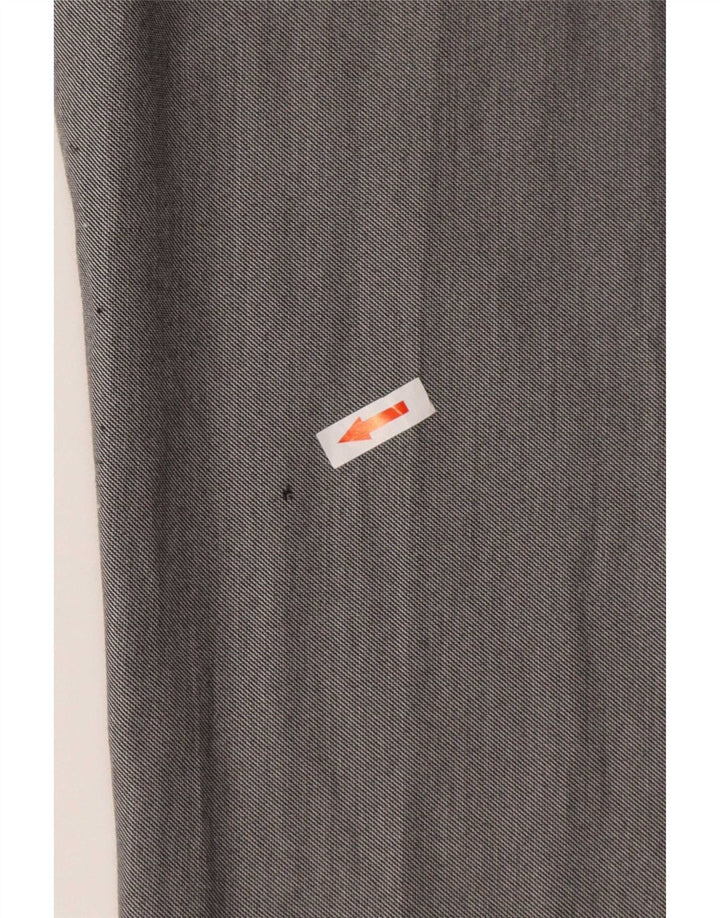 Zara Mens Slim Chino Pantalones EU 38 Medium W30 L33 Poliéster Gris