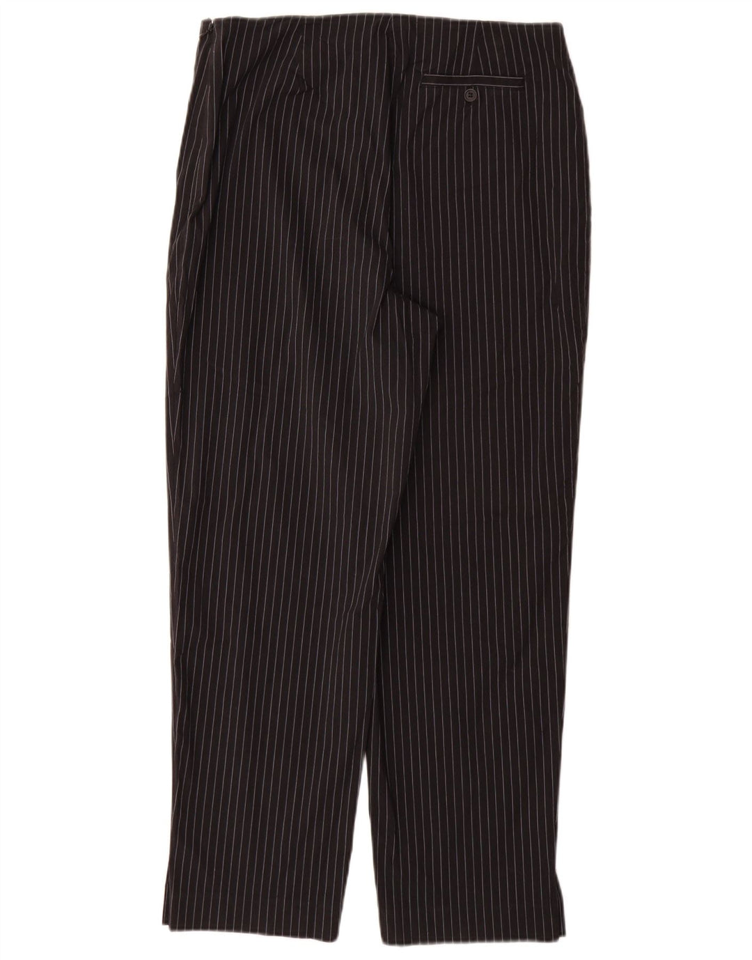 BROOKS BROTHERS Pantalones casuales 346 para mujer US 12 Grande W30 L28 Negro