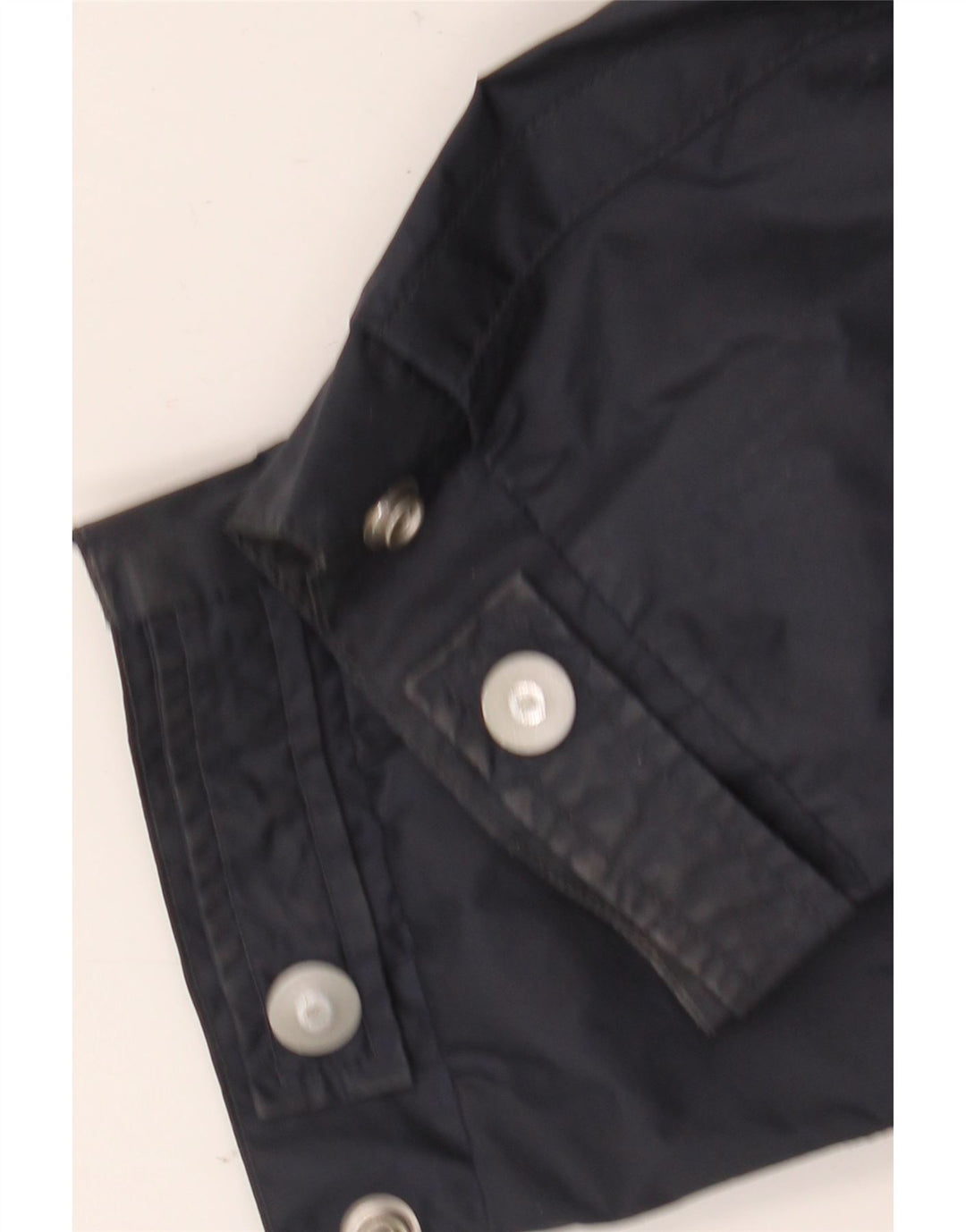 Armani Jeans Chaqueta impermeable para hombre UK 40 Large Poliamida azul marino