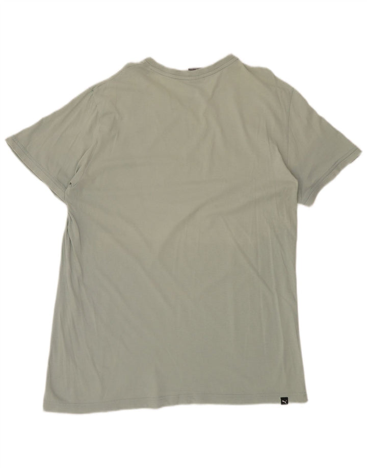 Camiseta PUMA para hombre, talla grande, azul