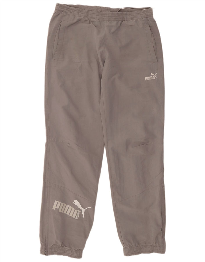 PUMA Pantalones de chándal para hombre Joggers Small Gris Poliéster