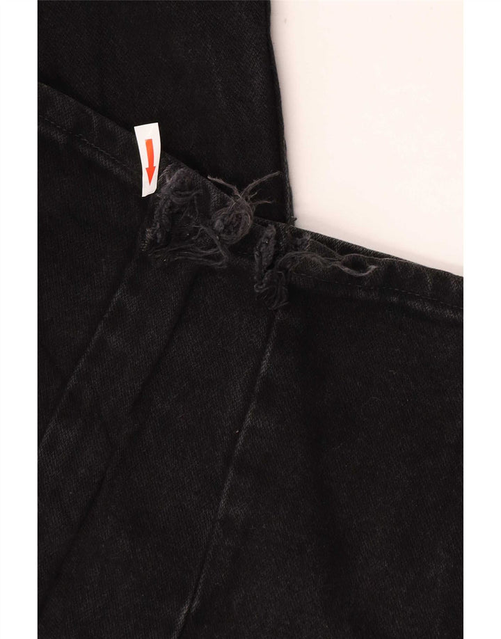 Vaqueros Wrangler Mujer Rectos W31 L34 Negro Algodón