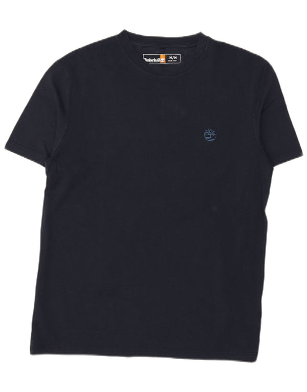 TIMBERLAND Camiseta Slim Fit para Hombre Top Medium Azul Marino Algodón