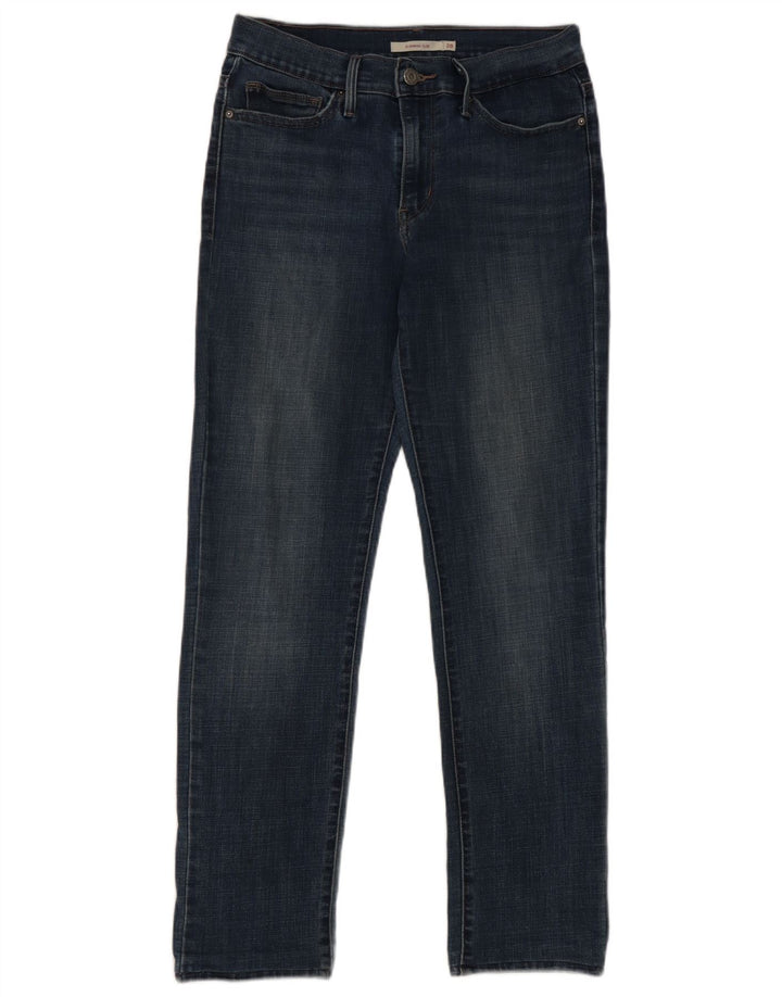 Levi's Vaqueros Slim Adelgazantes Mujer W28 L28 Algodón Azul Marino