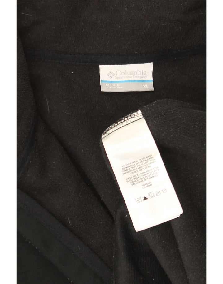 Columbia Chaqueta de chándal para hombre XL Poliéster negro