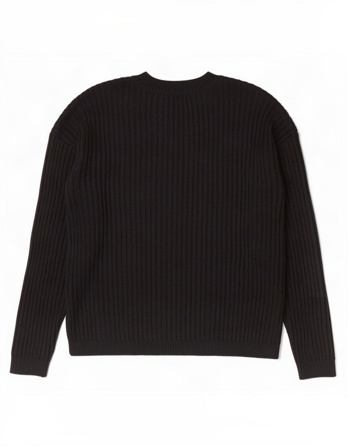 Marks & Spencer - Jersey de cuello redondo para mujer, talla 40, talla M, color negro