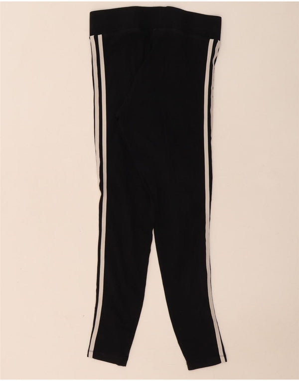 Adidas Leggings para mujer Reino Unido 10 Pequeño Algodón Negro