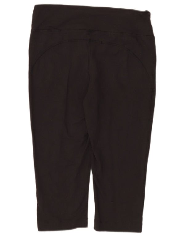 Champion Leggings Capri para Mujer UK 12 Medium Black Nylon