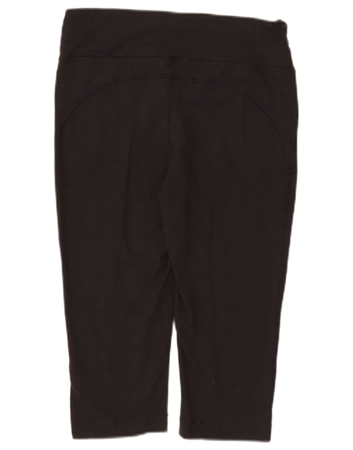 Champion Leggings Capri para Mujer UK 12 Medium Black Nylon