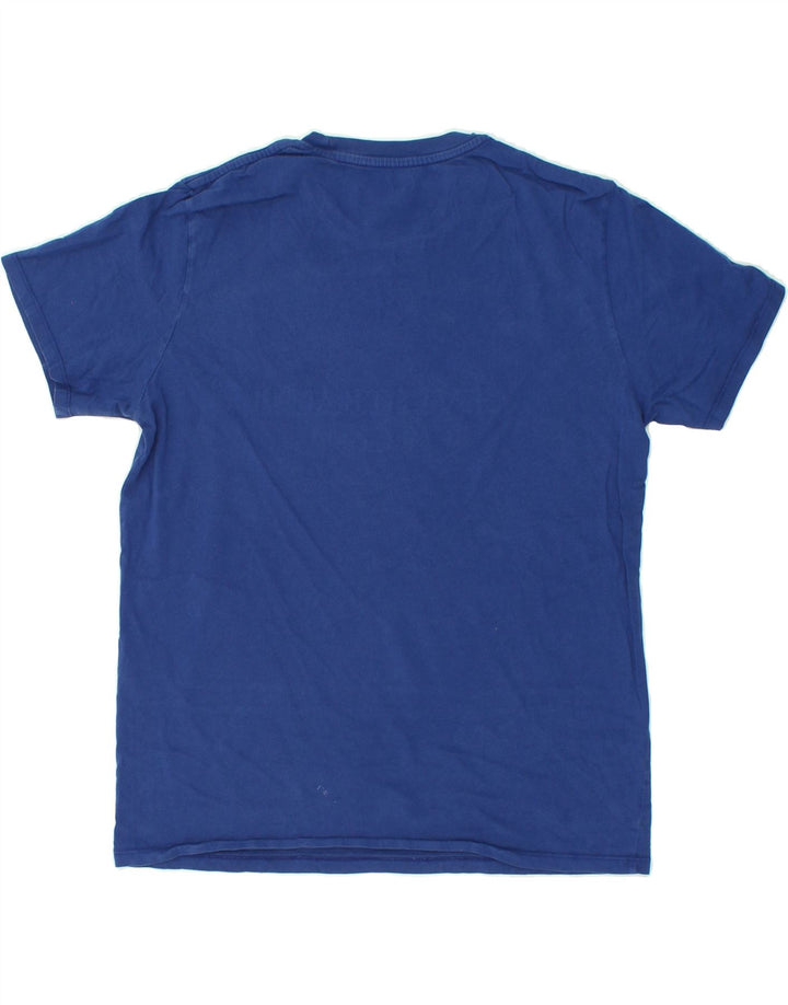 LEVI'S Mens Graphic T-Shirt Top Medium Blue Cotton Vintage Levi's and Second-Hand Levi's from Messina Hembry 