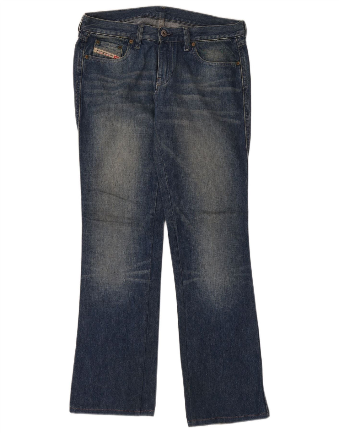 Vaqueros Bootcut Mujer Diesel W32 L32 Algodón Azul