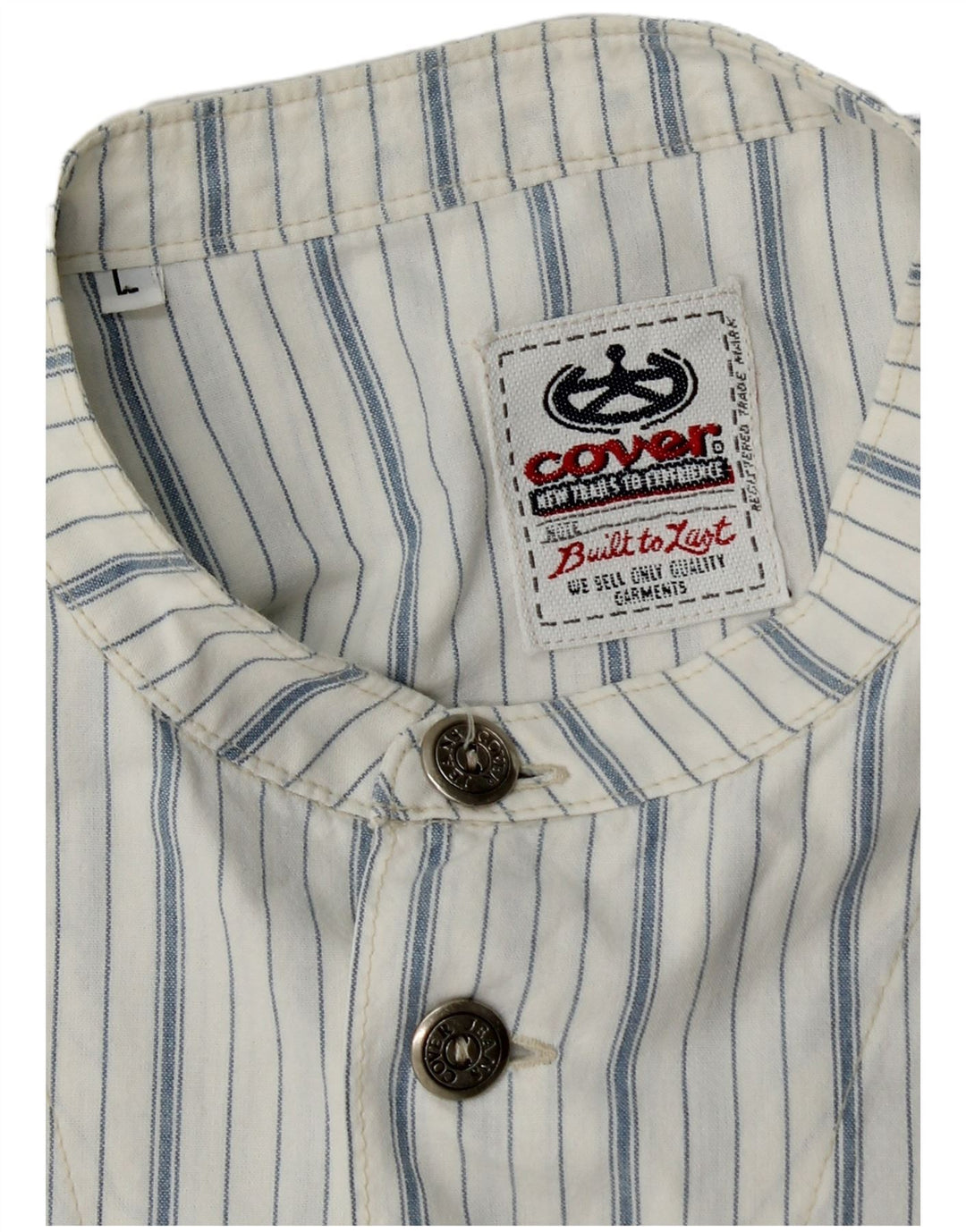 Cover Camisa Hombre Grande Rayas Blancas