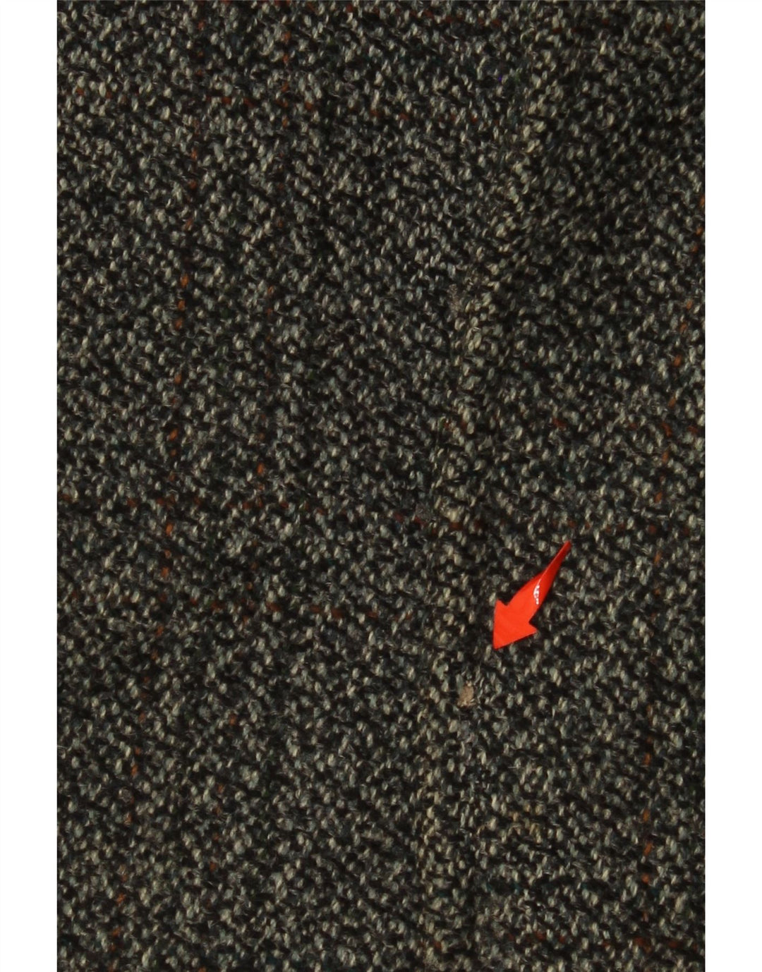 Abrigo para hombre IDEAL UK 40 Lana virgen a cuadros grises grandes