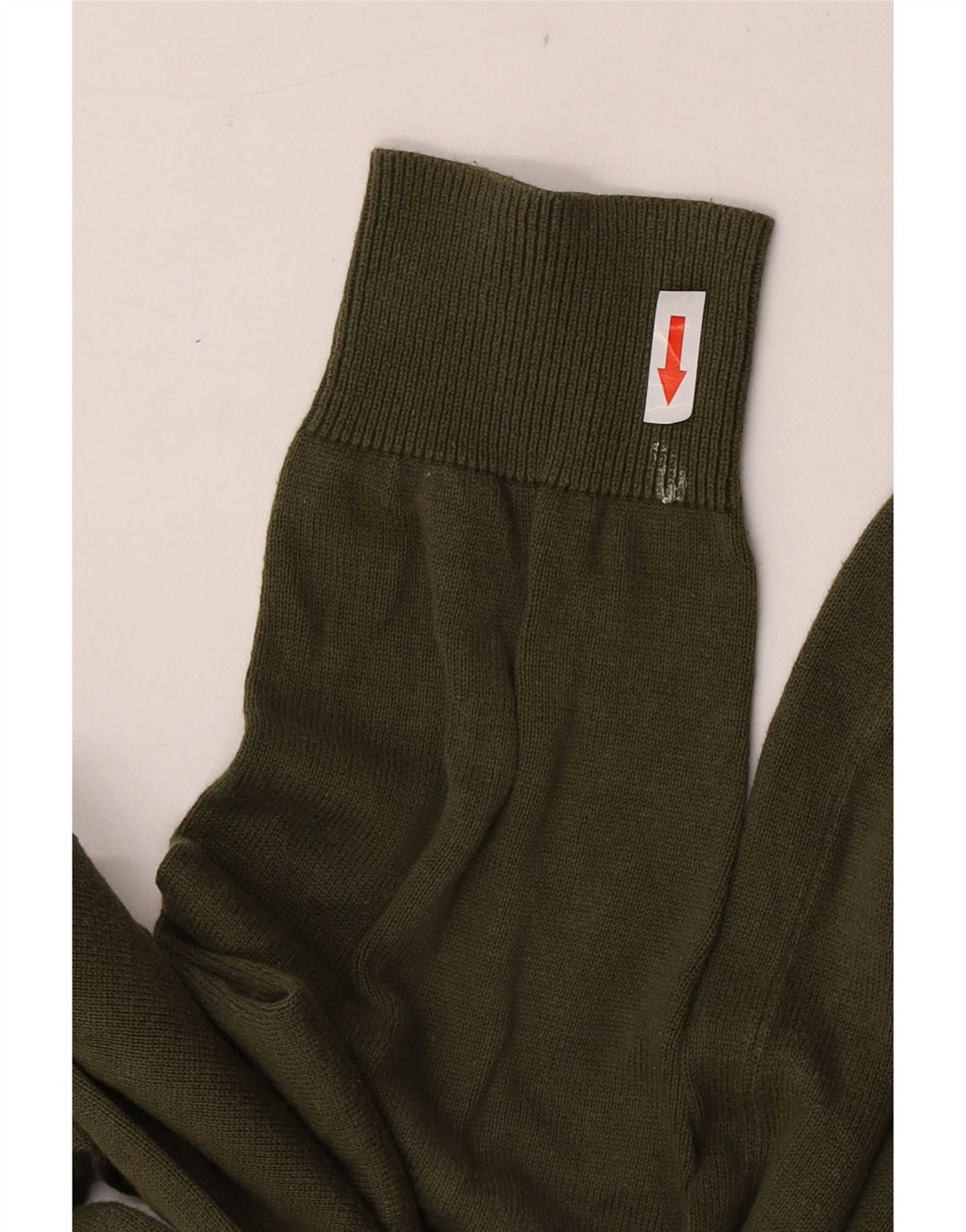 Crew Clothing - Jersey con cuello para hombre, color caqui, algodón