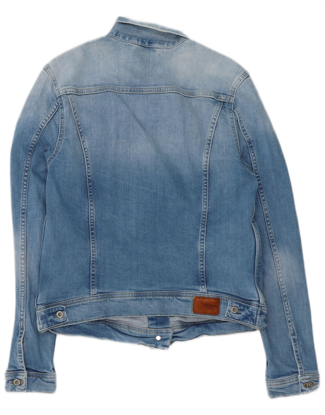 PEPE Jeans Chaqueta vaquera para mujer UK 44 Grande Algodón azul