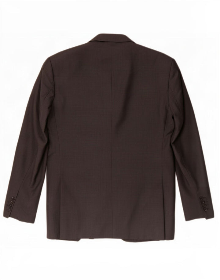 Marks & Spencer Chaqueta tipo blazer con 2 botones para hombre UK 50 3XL Poliéster gris