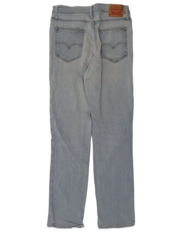 Levi's Mujer 724 Vaqueros Rectos De Tiro Alto W30 L30 Algodón Azul