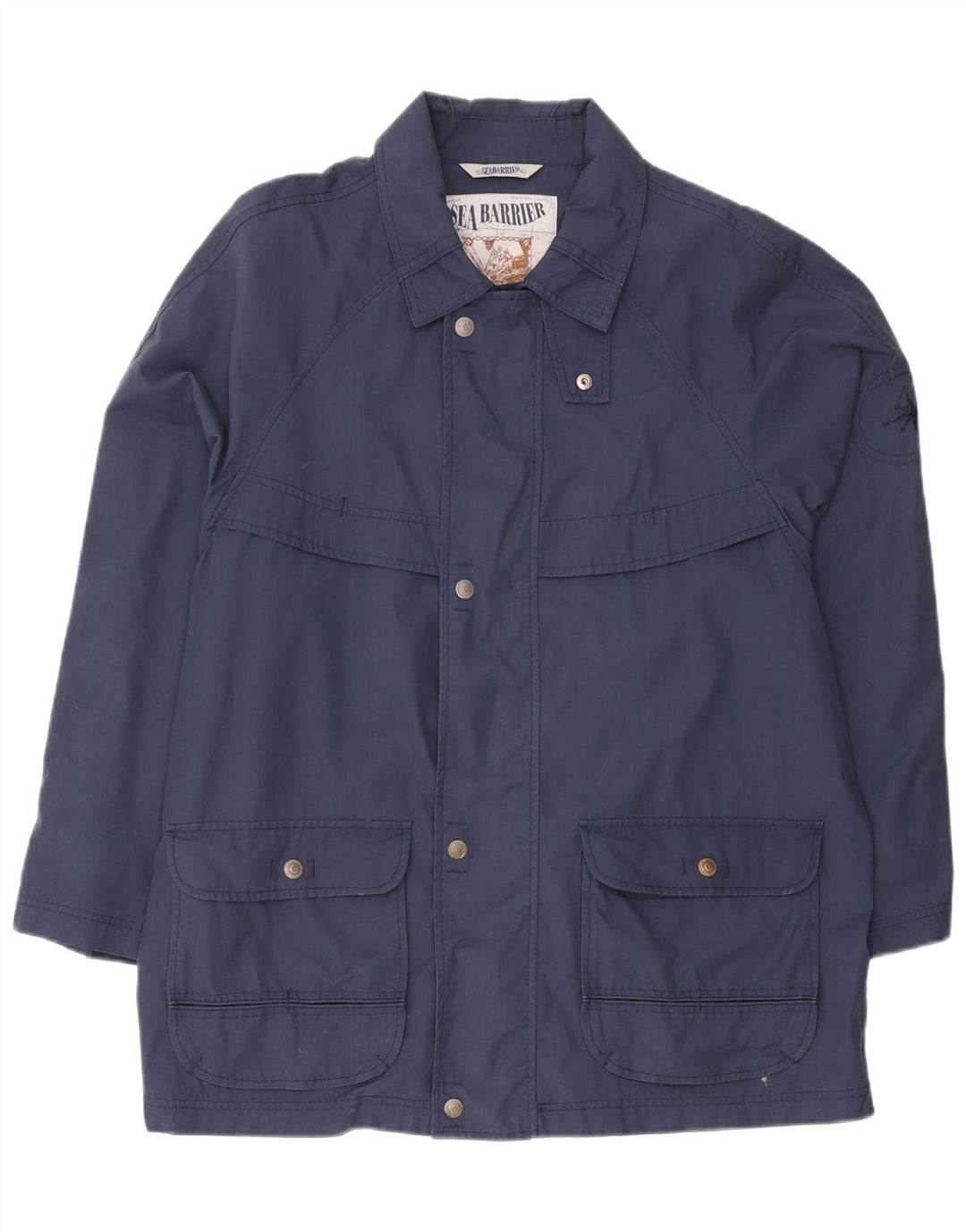 Sea Barrier Chaqueta utilitaria para hombre UK 40 Large Azul marino