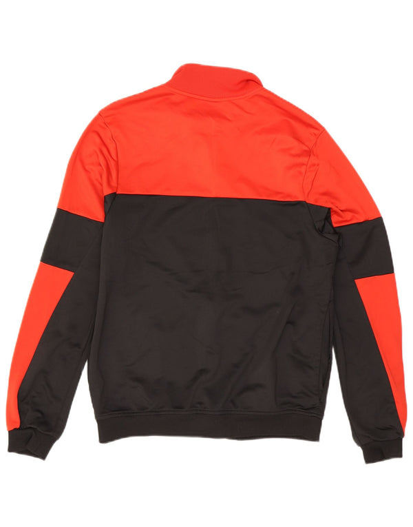 Umbro Hombre Chándal Top Chaqueta Poliéster Color Block Rojo Medio
