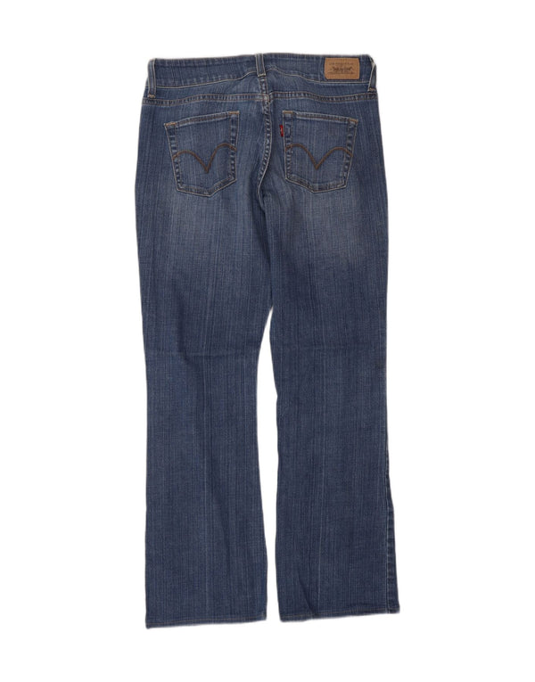 Levi's Jeans delgados con corte de bota para mujer US 6 Medium W30 L30 Algodón azul